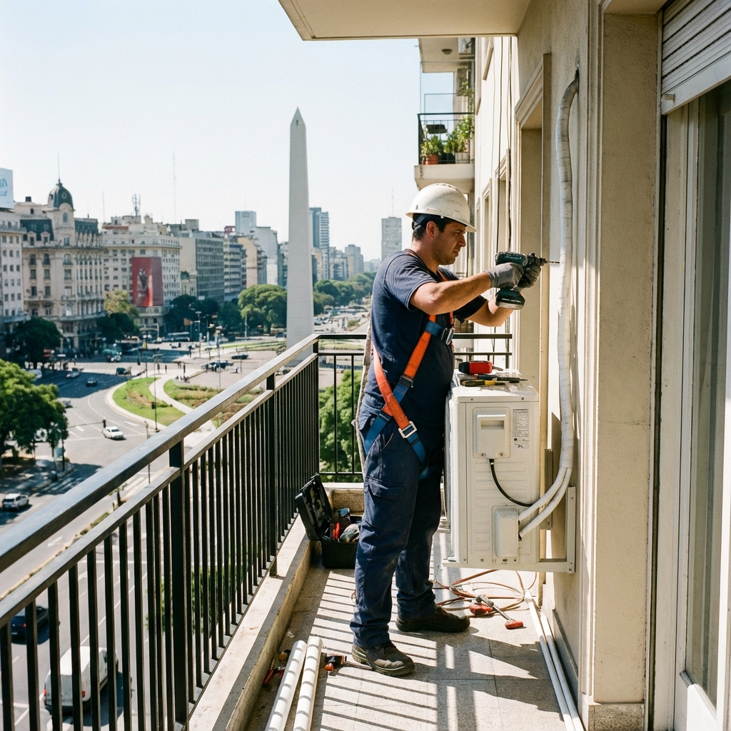 Instalación Aire Acondicionado en CABA: Reglamentos y Precios