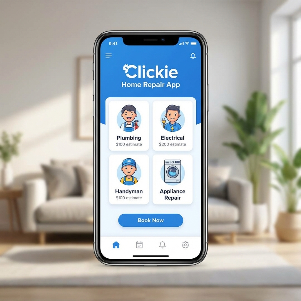 Qué es Clickie y cómo funciona: tu asistente con inteligencia artificial para arreglos del hogar